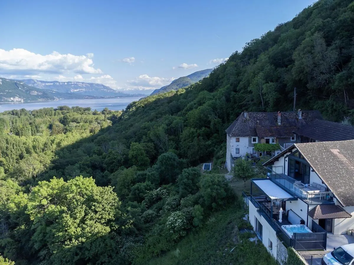 Villa Cabana & Terrasse Du Bourget - Jacuzzi Chanaz Frankrig