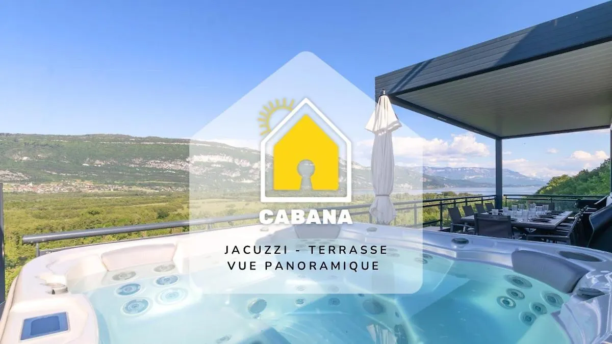 Cabana & Terrasse Du Bourget - Jacuzzi Chanaz