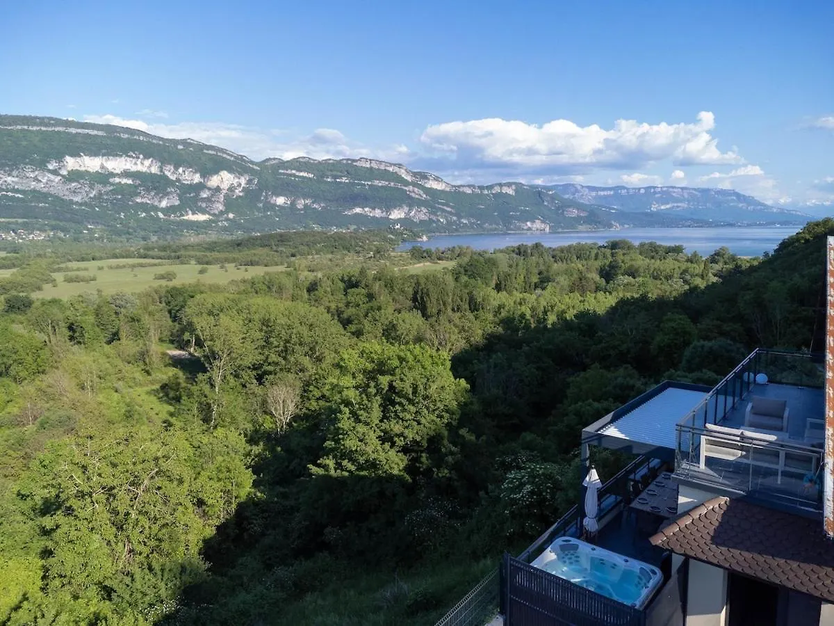 Villa Cabana & Terrasse Du Bourget - Jacuzzi Chanaz